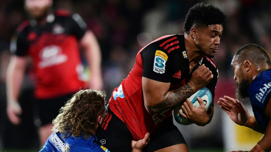 Crusaders beat Blues in brutal Super Rugby Pacific contest
