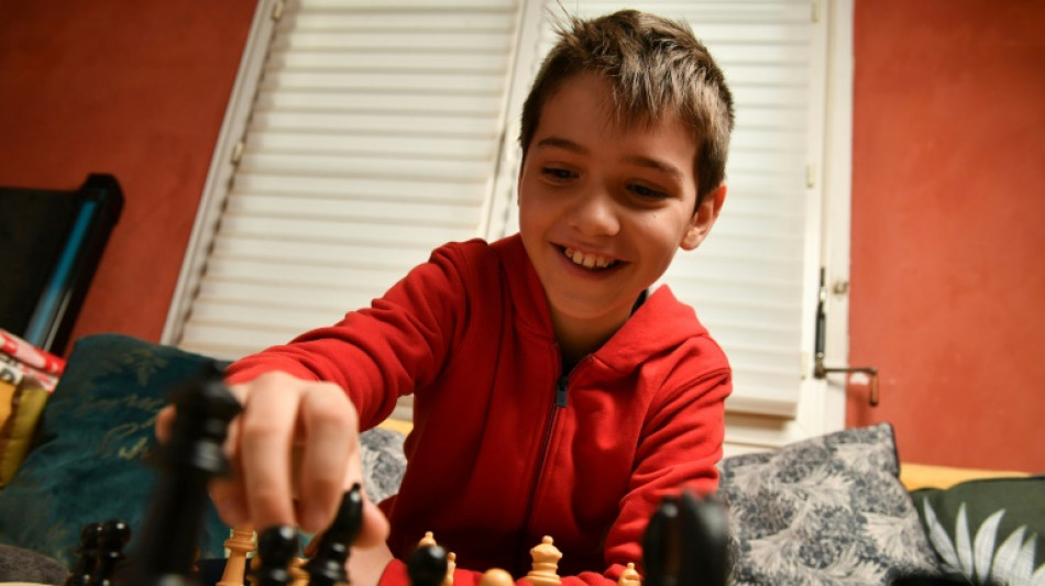 Les r&ecirc;ves d'&eacute;checs de Marc Llari, neuf ans et d&eacute;j&agrave; champion du monde