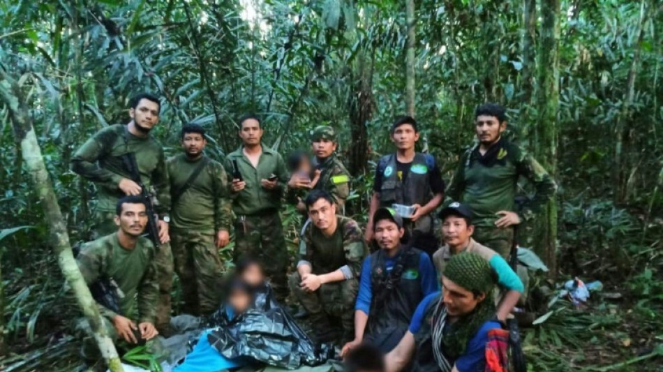 Miracle et "joie" en Colombie: quatre enfants retrouv&eacute;s vivants apr&egrave;s 40 jours dans la jungle