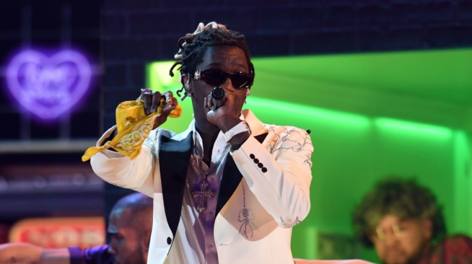 El rapero Young Thug va a juicio por conspiraci&oacute;n de pandillas
