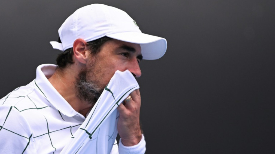 'Are you looking at the clouds?' Chardy fumes at umpire 