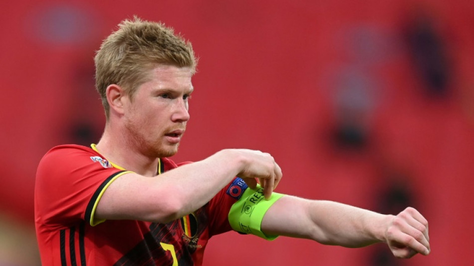 City's De Bruyne 'honoured' to be named Belgium skipper