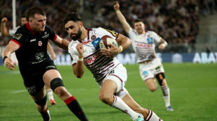 Top 14: L'UBB r&eacute;gale, tremble et s'impose sur le fil devant Toulouse