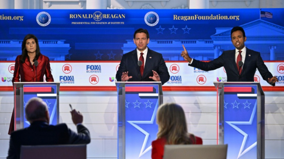 Dritte Fernsehdebatte von Pr&auml;sidentschaftsbewerbern der US-Republikaner
