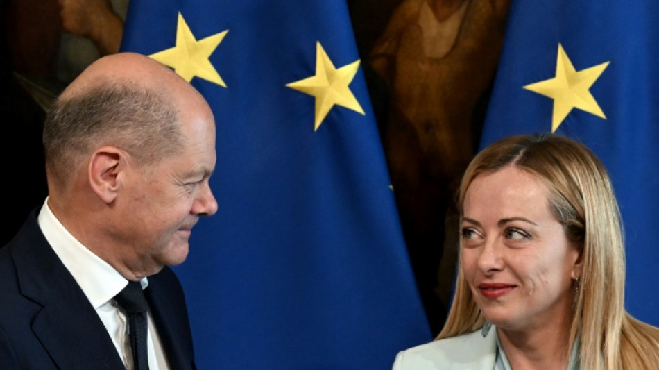Scholz mahnt in Rom gemeinsames EU-Handeln in der Migrationspolitik an