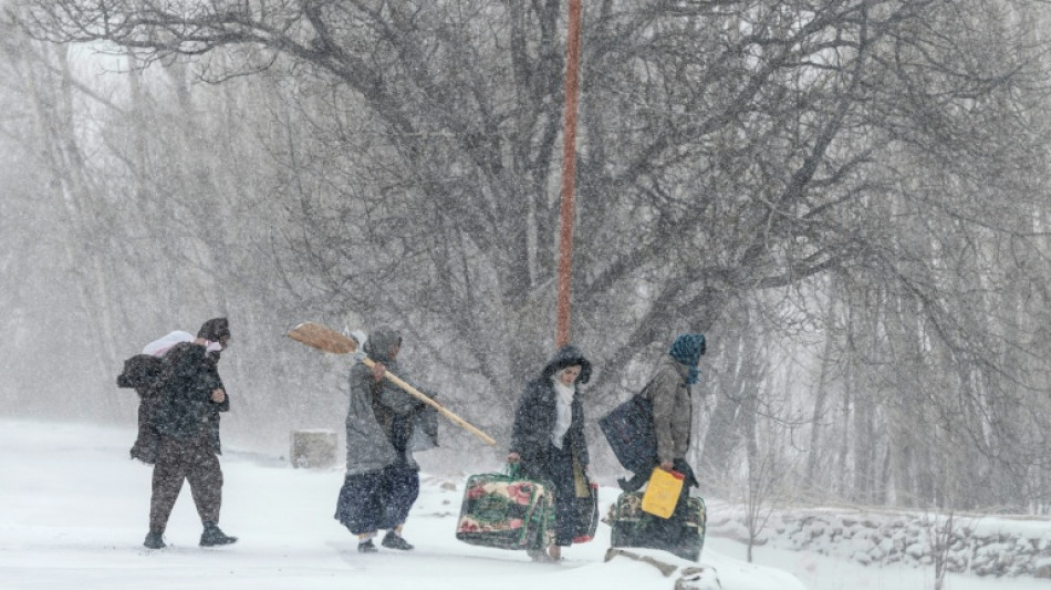 Neige et pluies font 61 morts en trois jours en Afghanistan