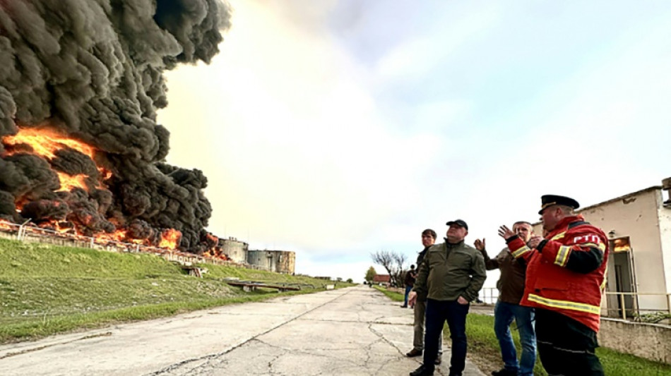 Gro&szlig;brand in Treibstofflager auf der Krim nach Drohnenangriff