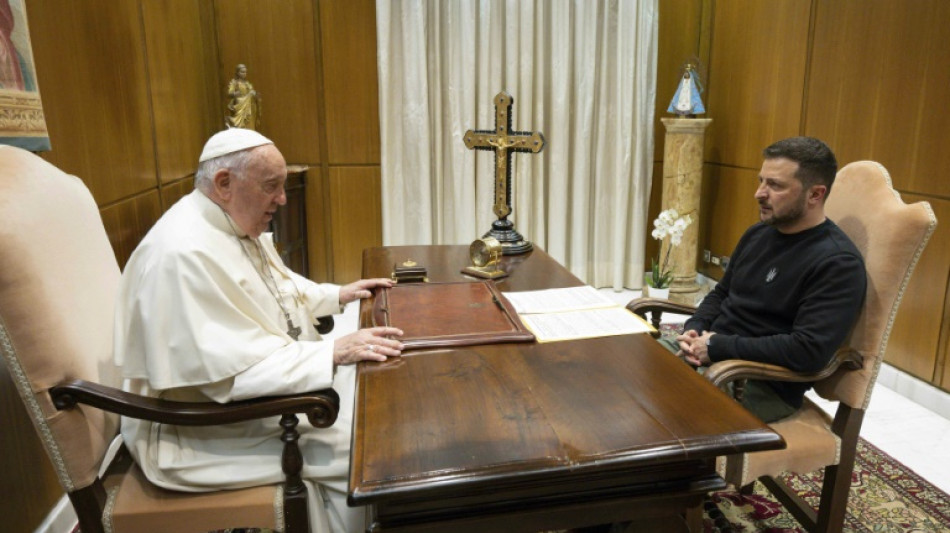 Selenskyj dankt Papst Franziskus f&uuml;r Einsatz f&uuml;r Ukraine