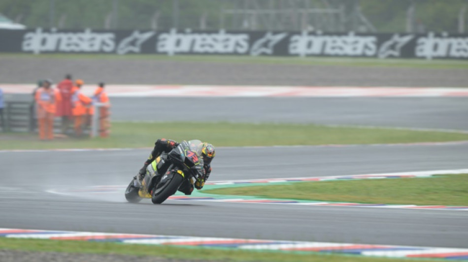 Bezzecchi claims maiden MotoGP win for Rossi's team in rain-lashed Argentina