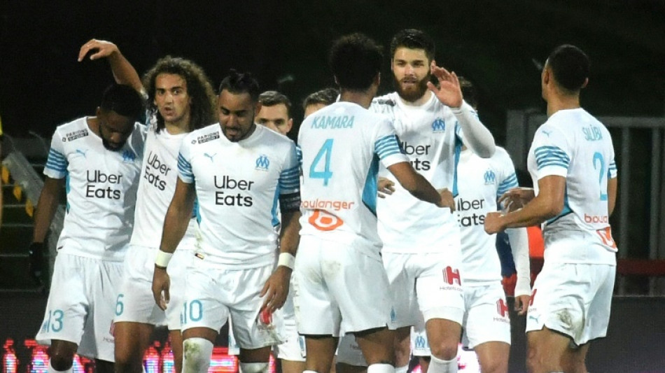 L1: l'OM gagne 2-0 &agrave; Lens et prend la 2e place &agrave; Nice qui joue dimanche