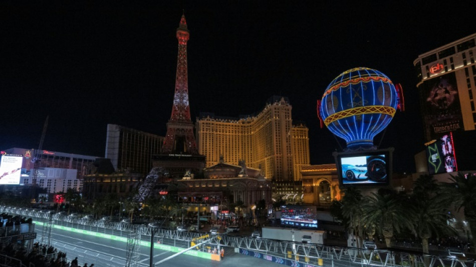 Vegas gets ready to rumble but Verstappen in no mood for a party