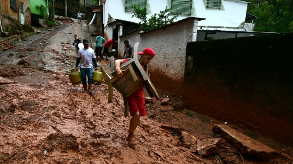More rain lashes southeast Brazil as death toll hits 54