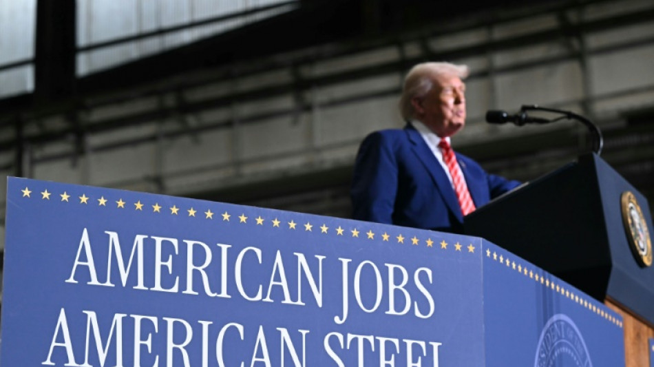Trump k&uuml;ndigt Verdopplung der Importz&ouml;lle f&uuml;r Stahl auf 50 Prozent an