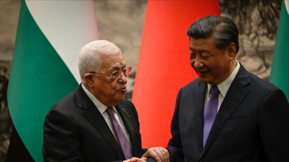 El presidente chino promete al l&iacute;der palestino la creaci&oacute;n de lazos "estrat&eacute;gicos"