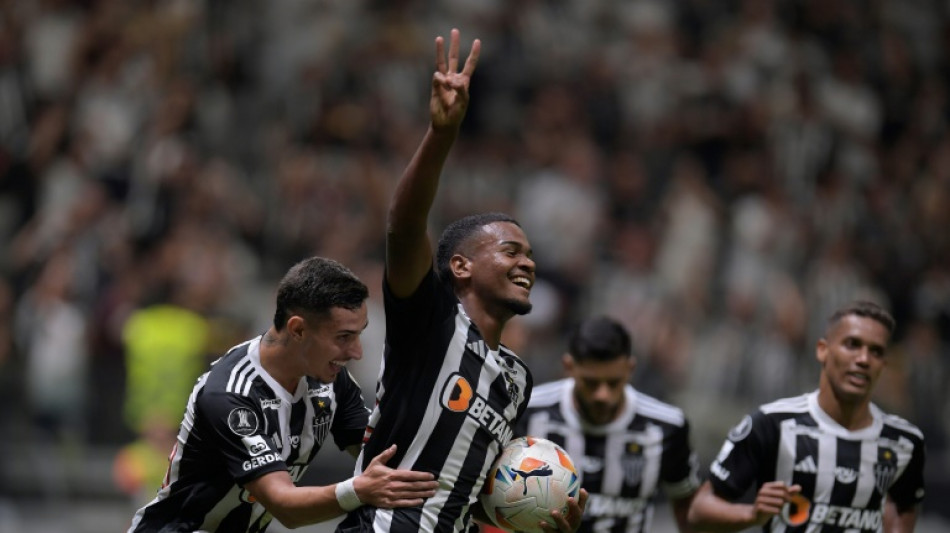 Atl&eacute;tico-MG goleia Caracas (4-0) e garante 1&ordm; lugar do Grupo G na Libertadores