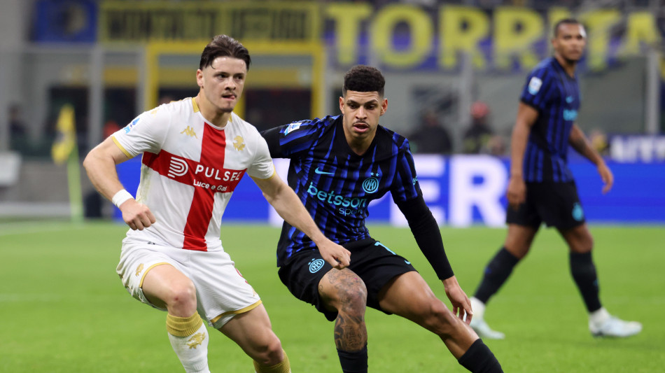 Calcio: Inter-Genoa 2-0