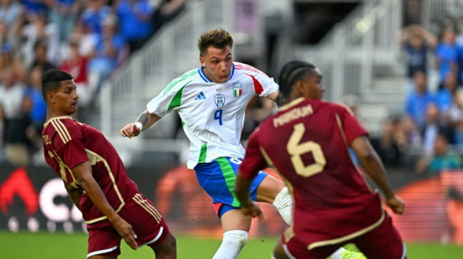 Euro-2024/Pr&eacute;paration: Retegui sort l'Italie d'un mauvais pas face au Venezuela 