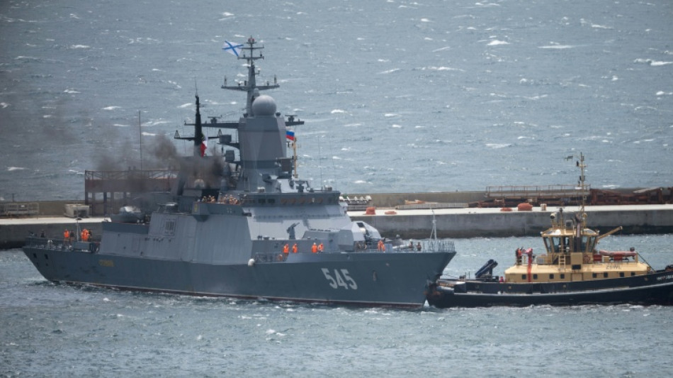 Russia joins Chinese, Iran warships for drills off S.Africa