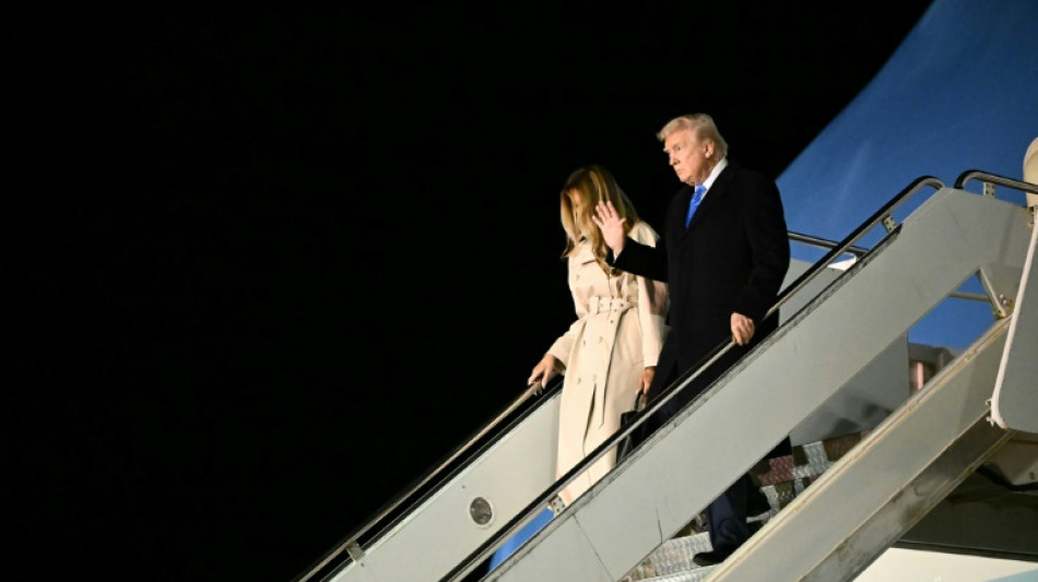 Papst-Beisetzung: Trump in Rom gelandet