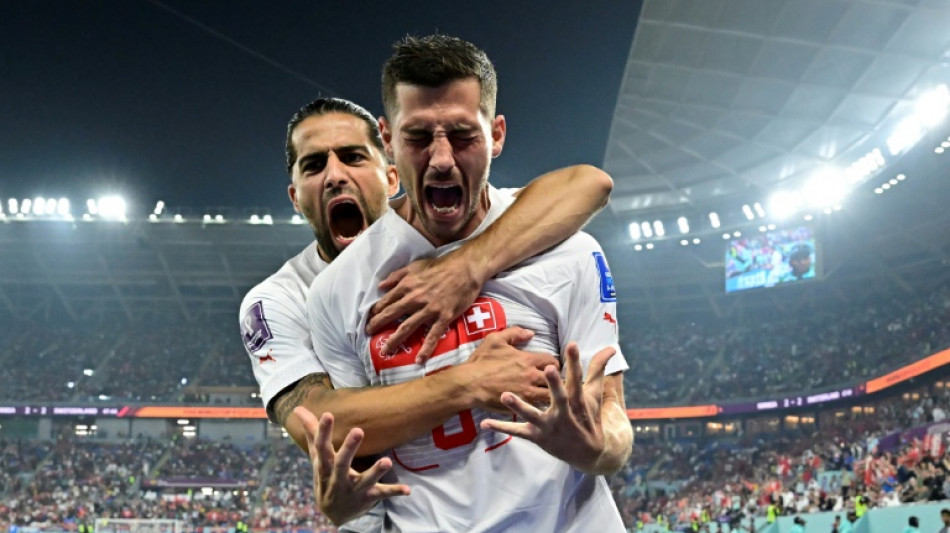 Switzerland edge Serbia in feisty clash to make World Cup last 16