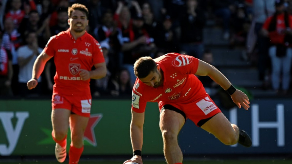 Toulouse thrash Sharks to reach Champions Cup semis