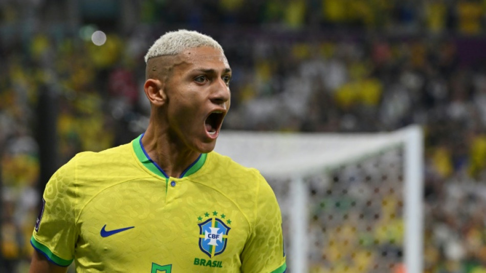 Brazil's Richarlison thrives in World Cup spotlight