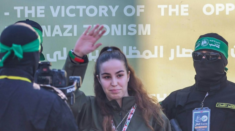 Von Hamas freigelassene Soldatin Berger zur&uuml;ck in Israel