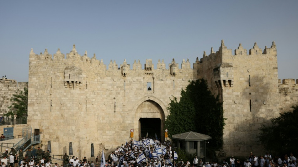 Altercados e insultos durante una marcha nacionalista en Jerusal&eacute;n