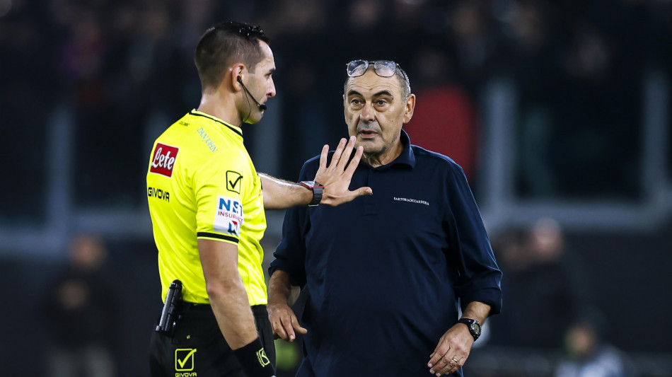 Sarri "la Lazio sta reagendo, con la società alcun dissidio"